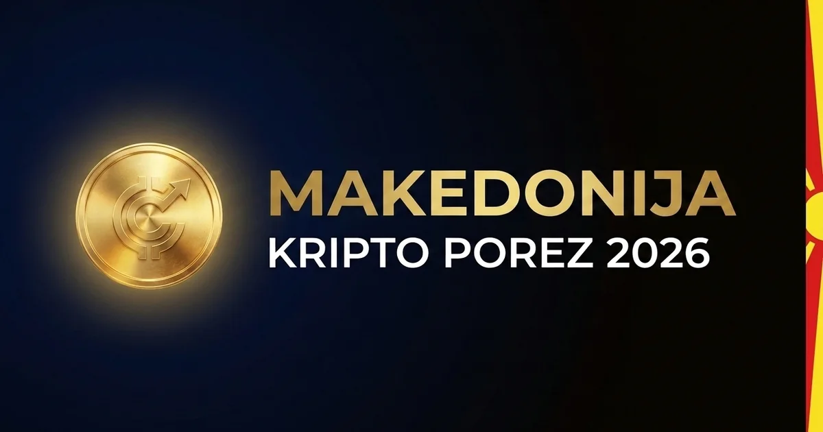 Kripto Porez Makedonija 2026: Pravna Praznina, Stopa 10%