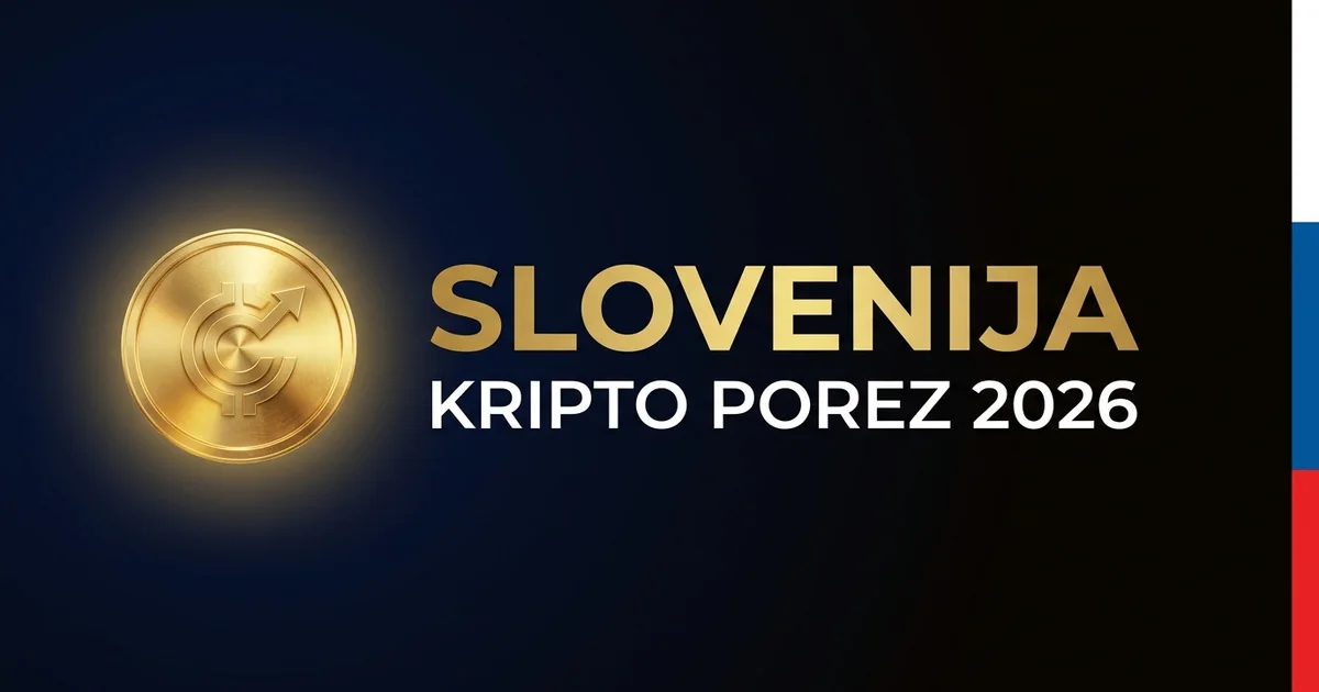 Kripto Porez Slovenija 2026: Zašto Je Priča O 25% Pogrešna