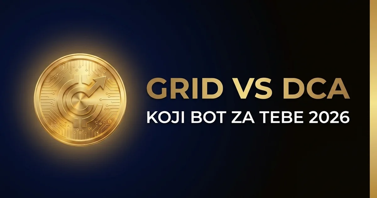 Grid Bot vs DCA Bot: Koja Strategija za Koje Tržište