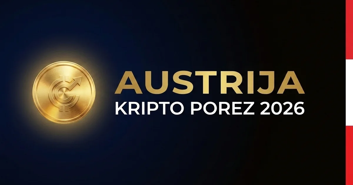 Kripto Porez Austrija 2026: 27,5% i Prelom 1. Marta 2021