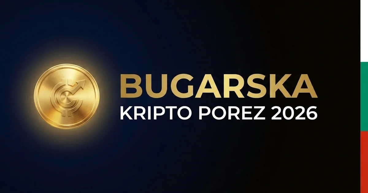 Kripto Porez Bugarska 2026: 10% Nominalno, 9% Efektivno